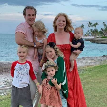 James Van Der Beek family 